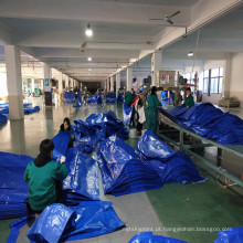 Caminhão de resistência UV encerra com ilhós e bordas reforçadas